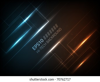 EPS10 vector abstract hi-tech background