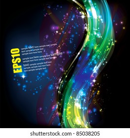 EPS10 vector abstract lines