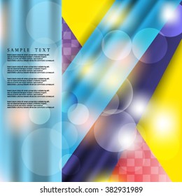 Eps10 Vector abstract modern design background