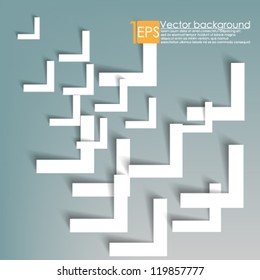 Eps10 vector abstract overlapping futuristic background