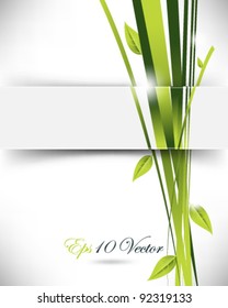 eps10 vector abstract plant illustration