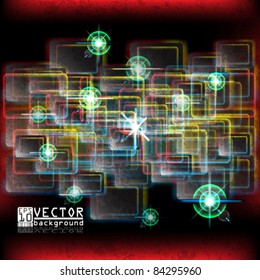 eps10 vector abstract square background