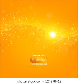 EPS10 vector abstract swirl background for design