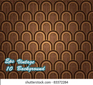 Eps10 Vector Abstract Vintage Seamless Design