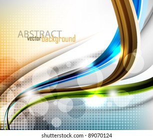 eps10 vector abstract wave design background
