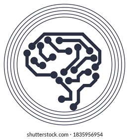 EPS-10 Vector Artificial Intelligence Picture