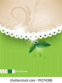 eps10 vector artistic foliage design