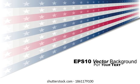 EPS10 vector background based on the american flag. Put your text. Perfect for any use.