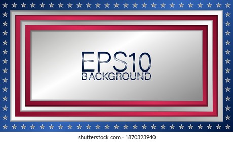 EPS10 vector background based on the american flag. Put your text. Perfect for any use.