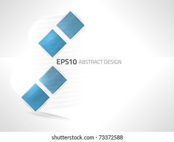 EPS10 vector blue abstract design