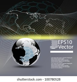 eps10 vector business abstract background