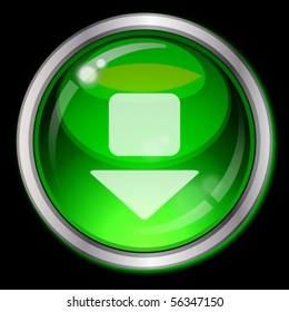 Eps10 Vector buttons with arrow