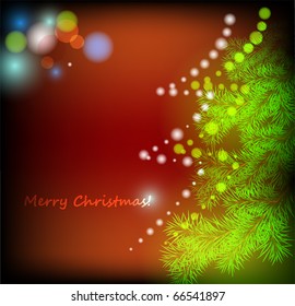 EPS10 vector Christmas or New Year abstract background.