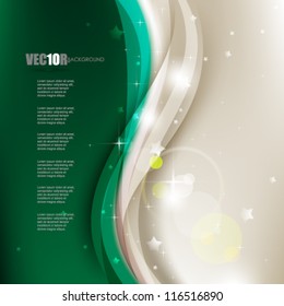 eps10 vector Christmas wave elements design