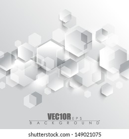 eps10 vector chrome concept geometric elements design