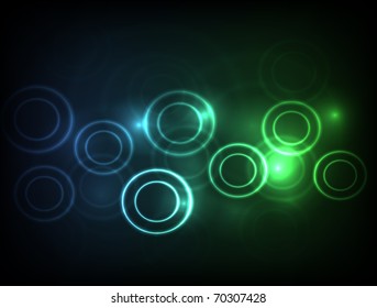 EPS10 vector circle background design