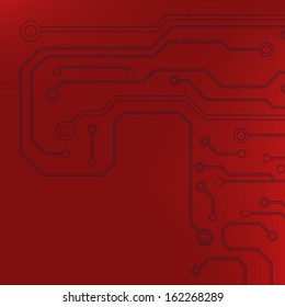 EPS10 vector circuit board background texture