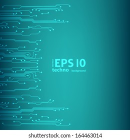 EPS10 vector circuit board background texture