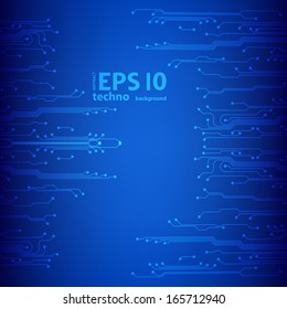 EPS10 vector circuit board background texture