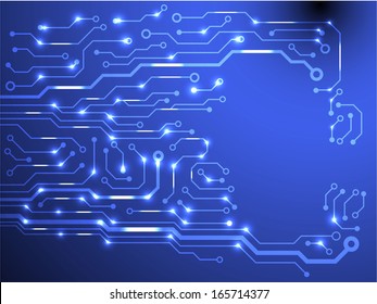 EPS10 vector circuit board background texture