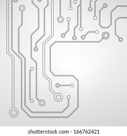 EPS10 vector circuit board background texture 