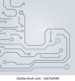EPS10 vector circuit board background texture 
