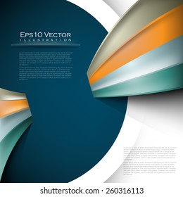 eps10 vector clean elegant corporate background illustration