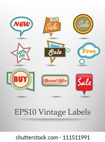 eps10 vector collection of signs and speech bubble design