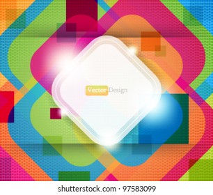 Eps10 Vector Colorful Abstract Background Business Design