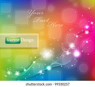 Eps10 Vector Colorful Abstract Modern Background Design