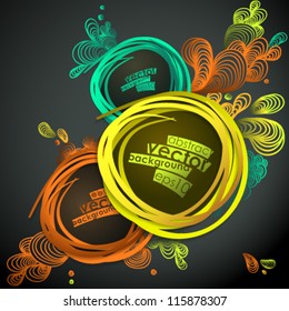 Eps10 Vector Colorful Design Background