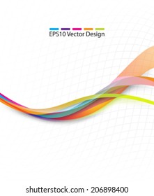 Eps10 Vector Colorful Elements in Elegant Background Design for your business