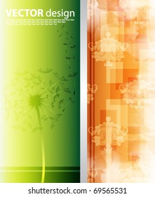 eps10 vector dandelion design