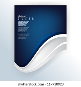 eps10 vectorial die-cut de fondo corporativo