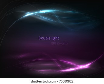 EPS10 vector double light