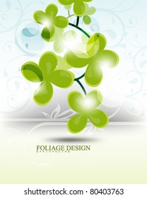 eps10 vector elegant floral design