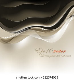 eps10 vector elegant flowing element background