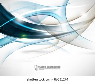 eps10 vector elegant wave banner background elements