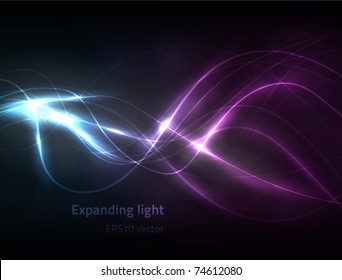 EPS10 vector expanding light