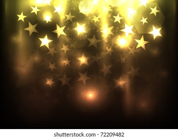 EPS10 vector falling stars