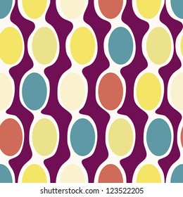 Eps10 vector file. Seamless retro geometric pattern. Raster version available in my portfolio