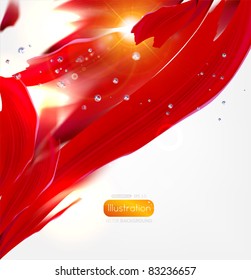 eps10 vector flower background