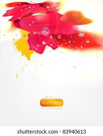 eps10 vector flower background