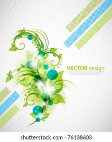 eps10 vector foliage vector background