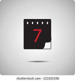 EPS10 vector format icon "Calendar"