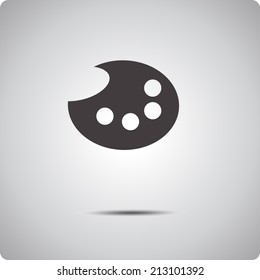 EPS10 vector format icon "Palette"