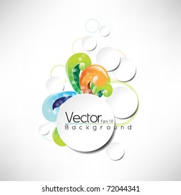 eps10 vector frame design multicolor design