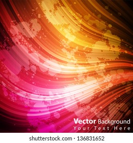 EPS10 vector fully editable colorful abstract background