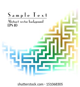 EPS10 vector fully editable colorful abstract background 