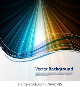 EPS10 vector fully editable colorful abstract background